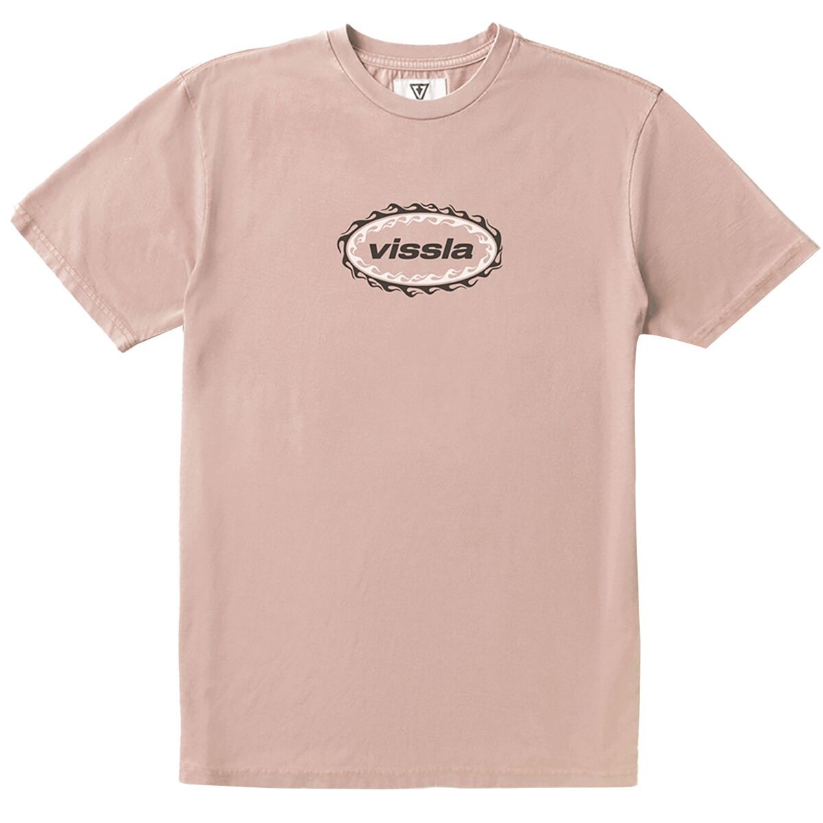 Image of Vissla Red Hot Cosmic Wash T-Shirt - Men's Rose, L