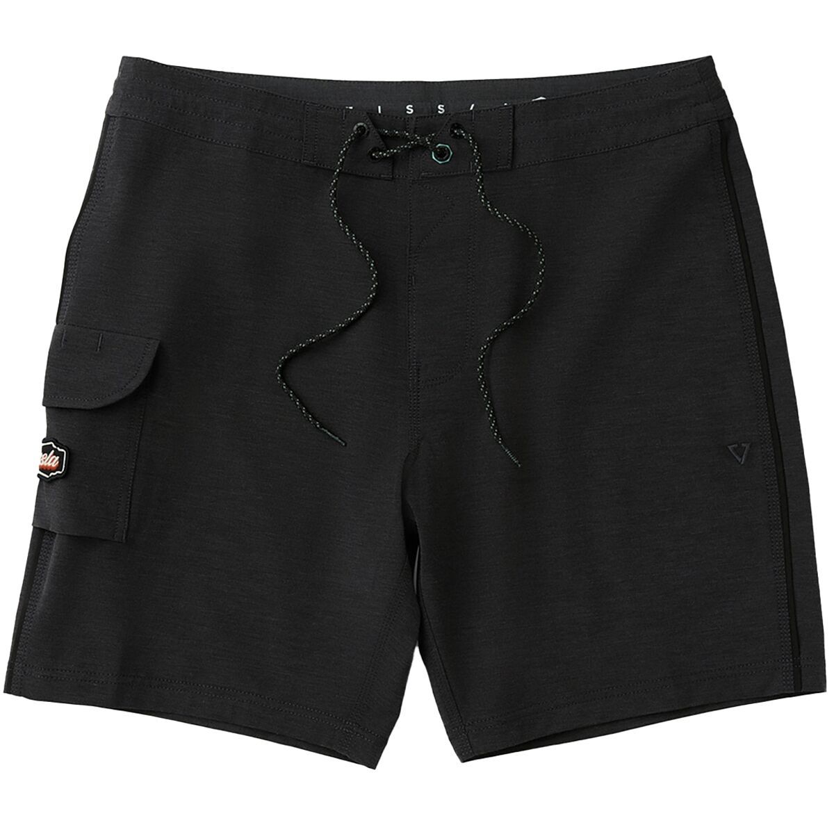 Image of Vissla Solid Sets 18.5in Boardshort - Men's Black 2, 32