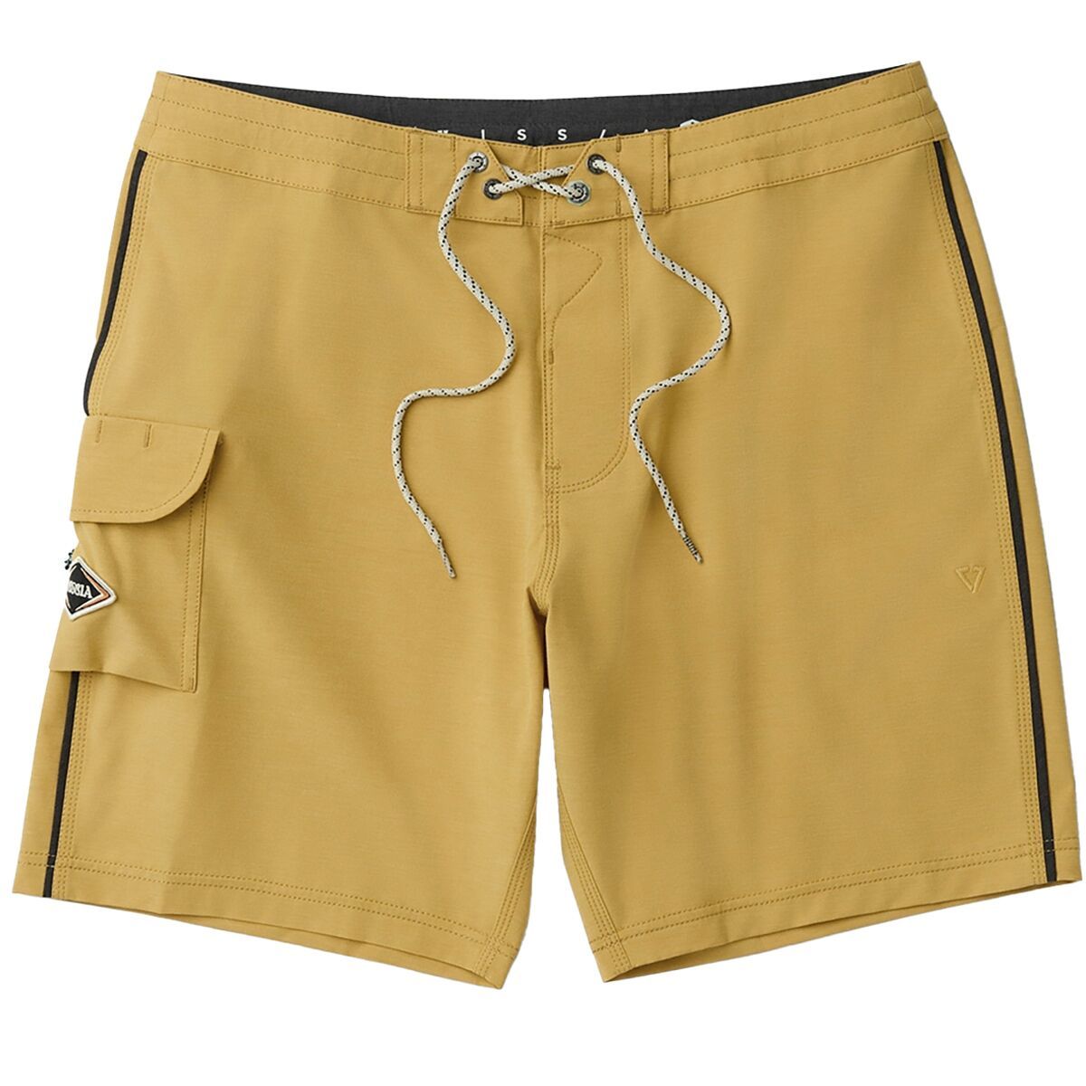 Image of Vissla Solid Sets 18.5in Boardshort - Men's Golden Hour, 36