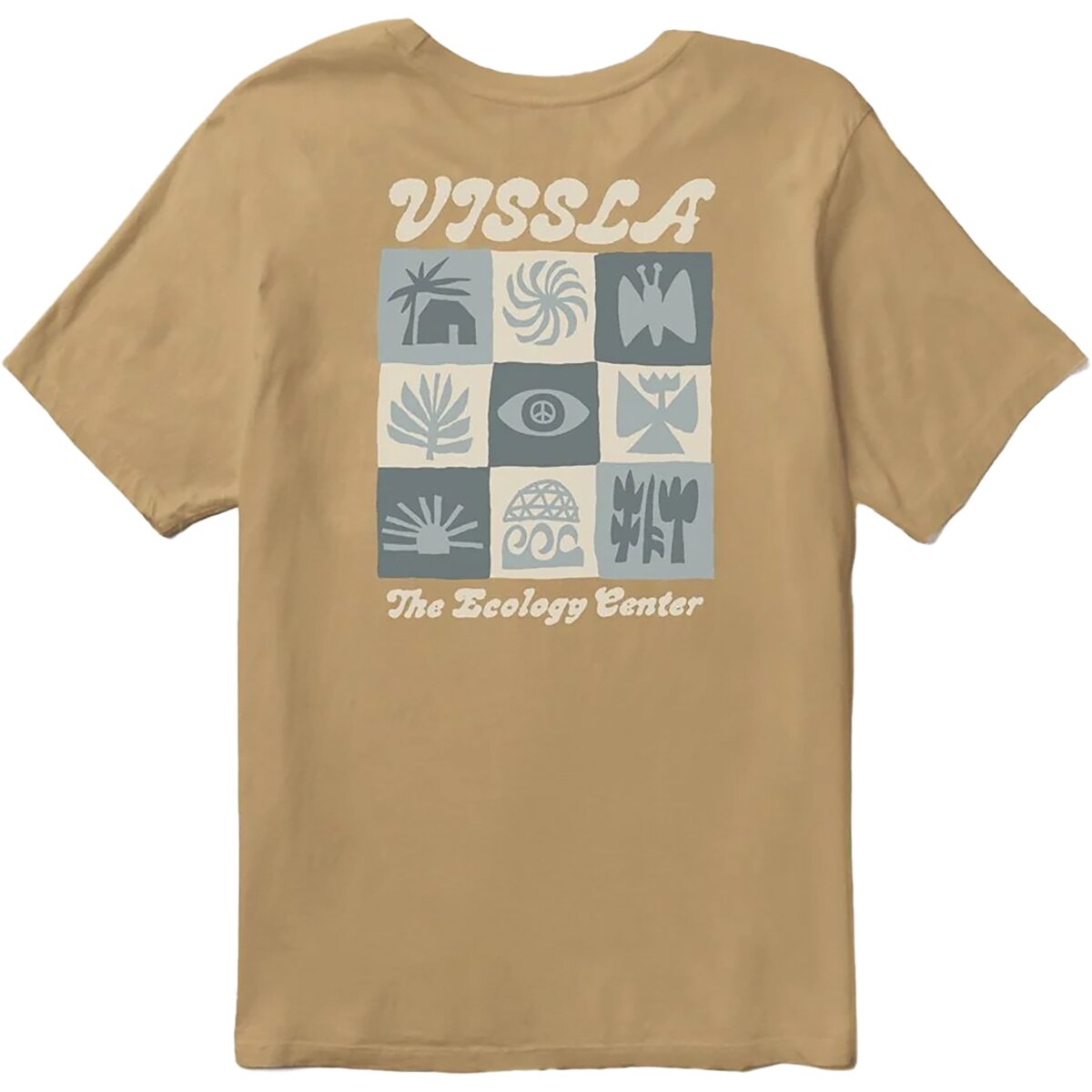 Image of Vissla TEC Abundant Organic T-Shirt - Men's Bronze, XL