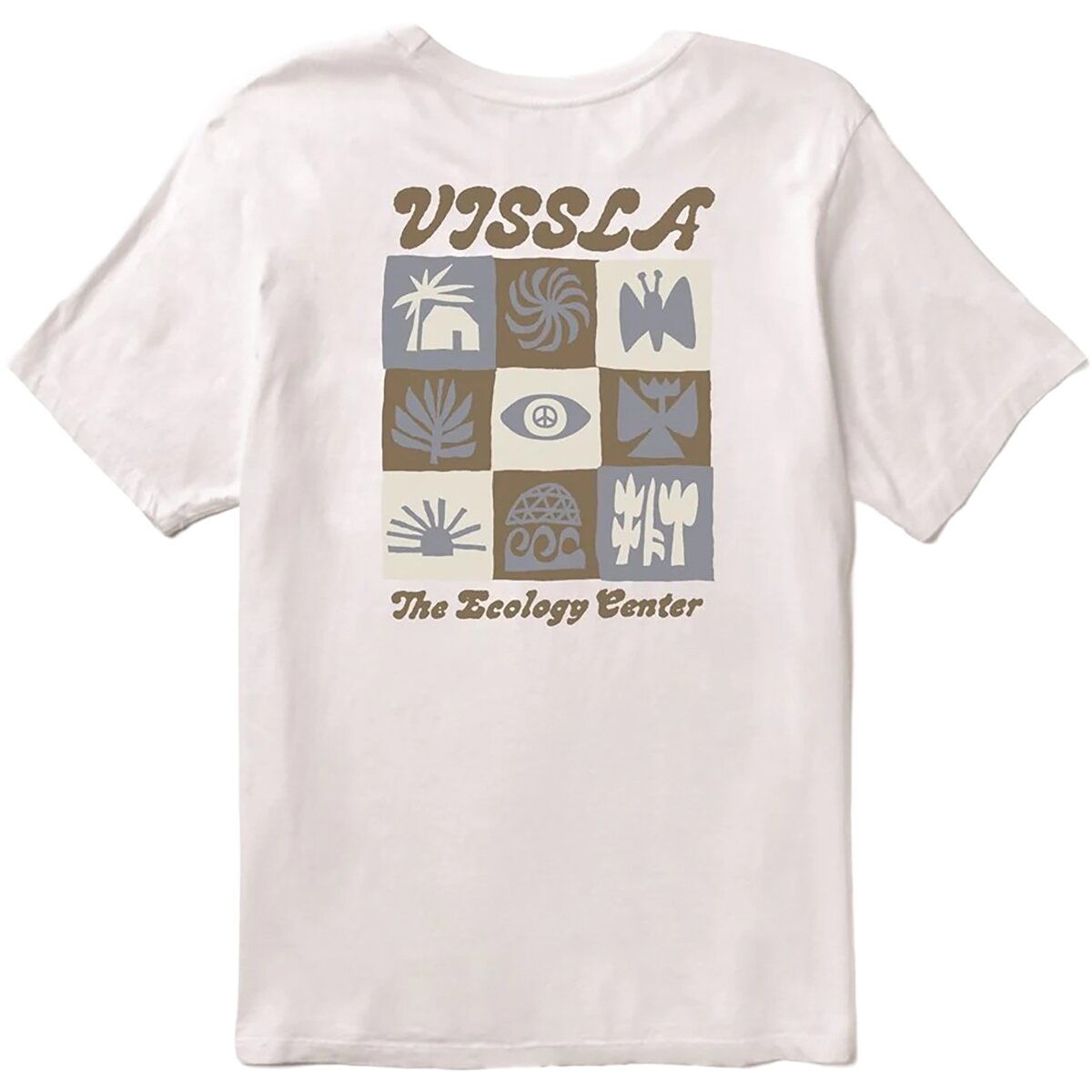 Image of Vissla TEC Abundant Organic T-Shirt - Men's White, XL
