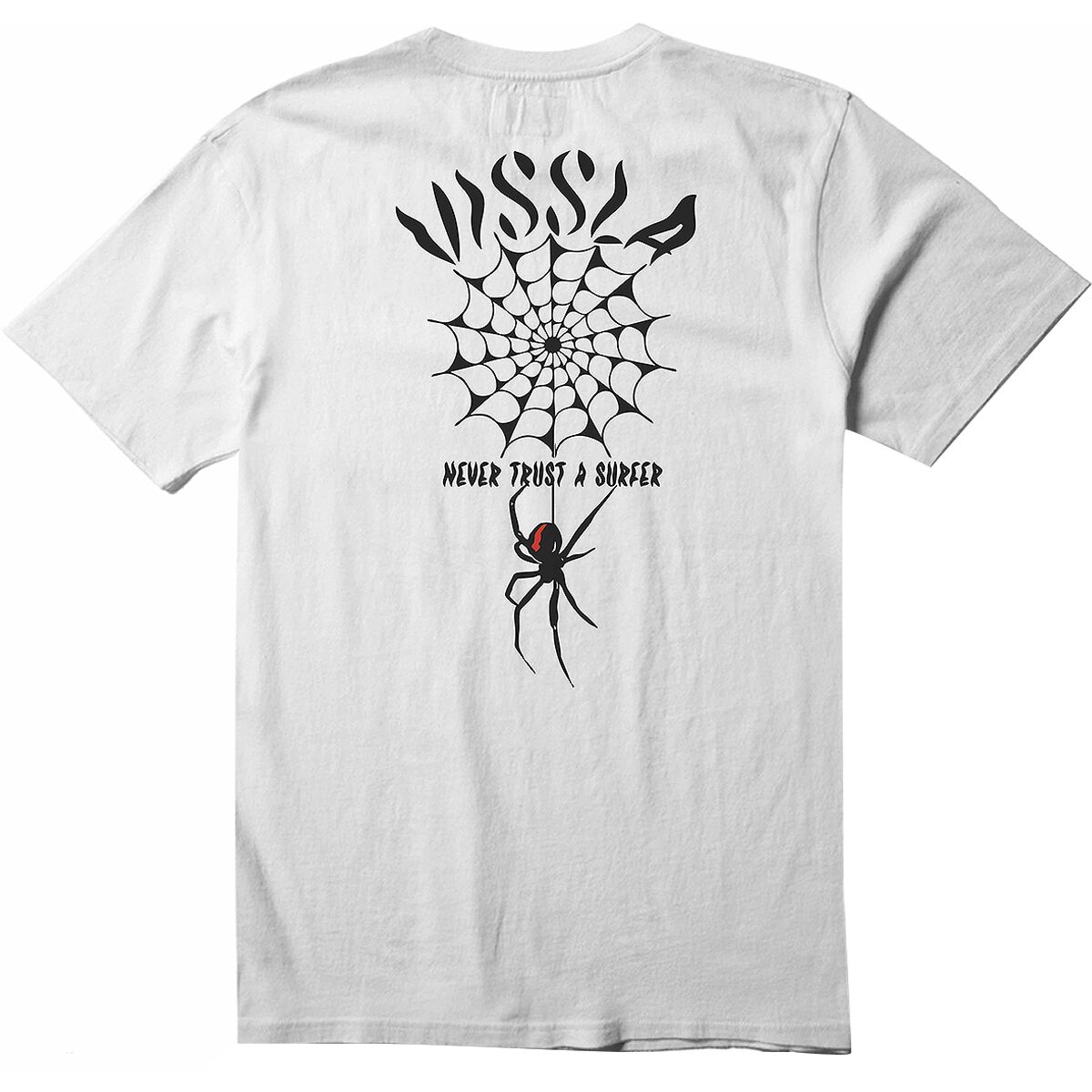 Image of Vissla Arachnid T-Shirt - Men's White, M