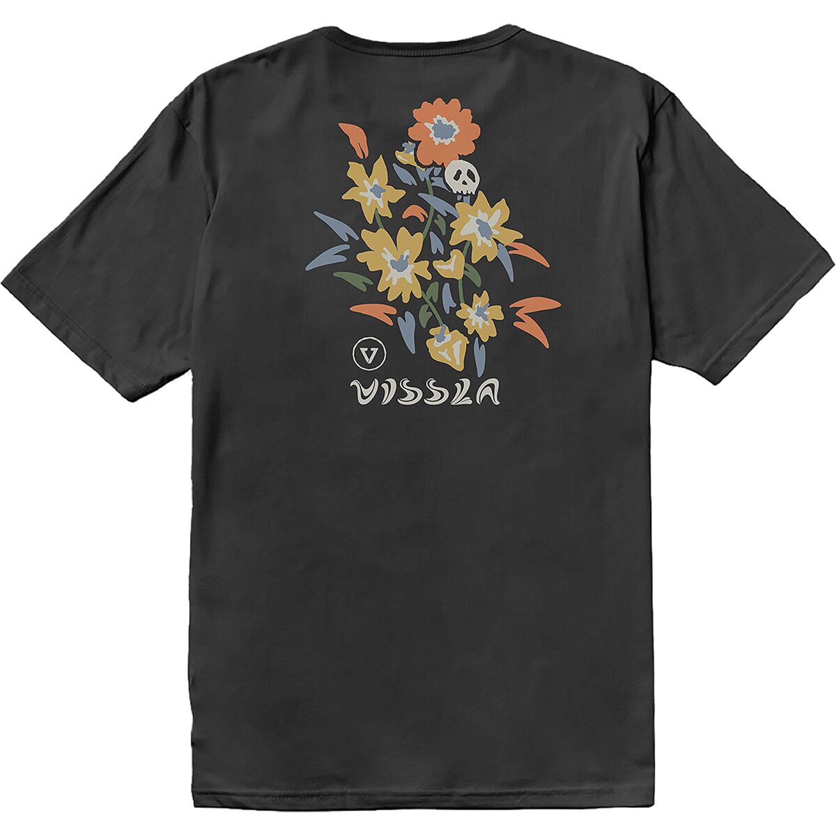 Image of Vissla Voodoo Vines Organic T-Shirt - Men's Phantom, M