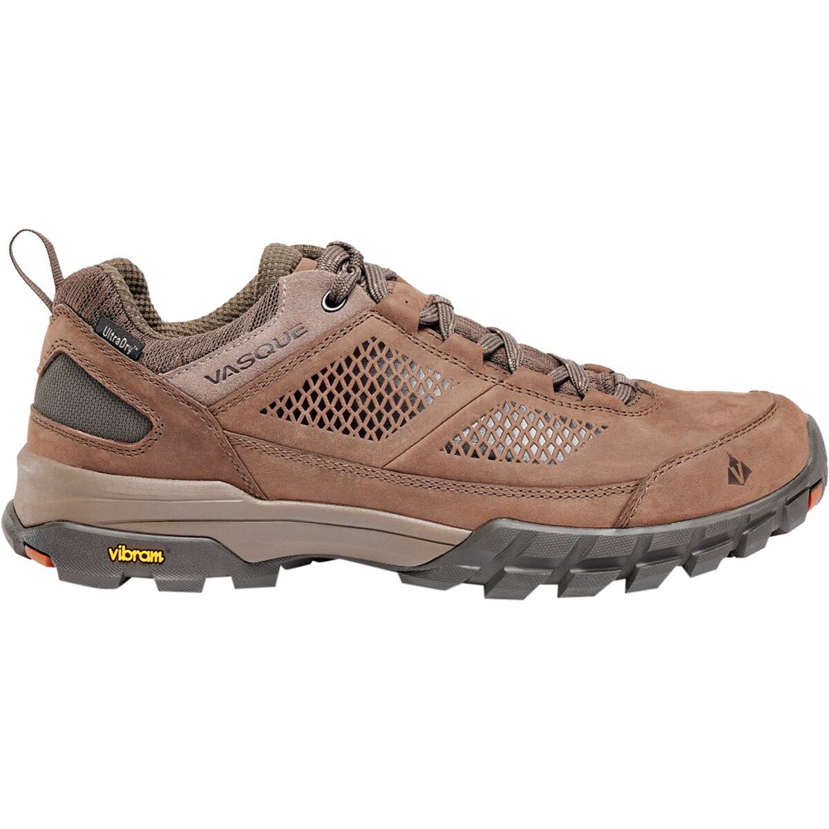 Image of Vasque Talus AT Low UltraDry Hiking Shoe - Men's Brown Olive/Glazed Ginger, 7.0