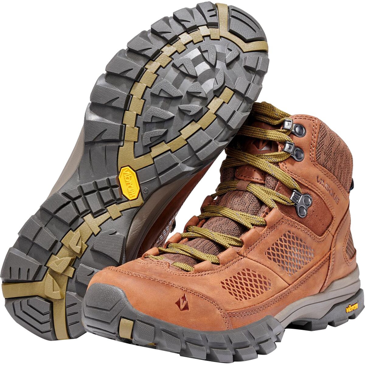 Vasque Hiking Boots Ultra Dry Vibram Soles 7424M Mens Size 11 M Brown Brown Vasque Men main image 3
