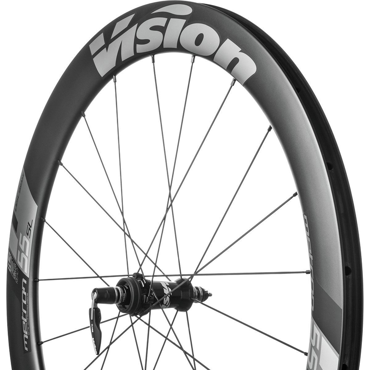 Vision Metron 55 Disc Wheelset - Tubeless - Bike