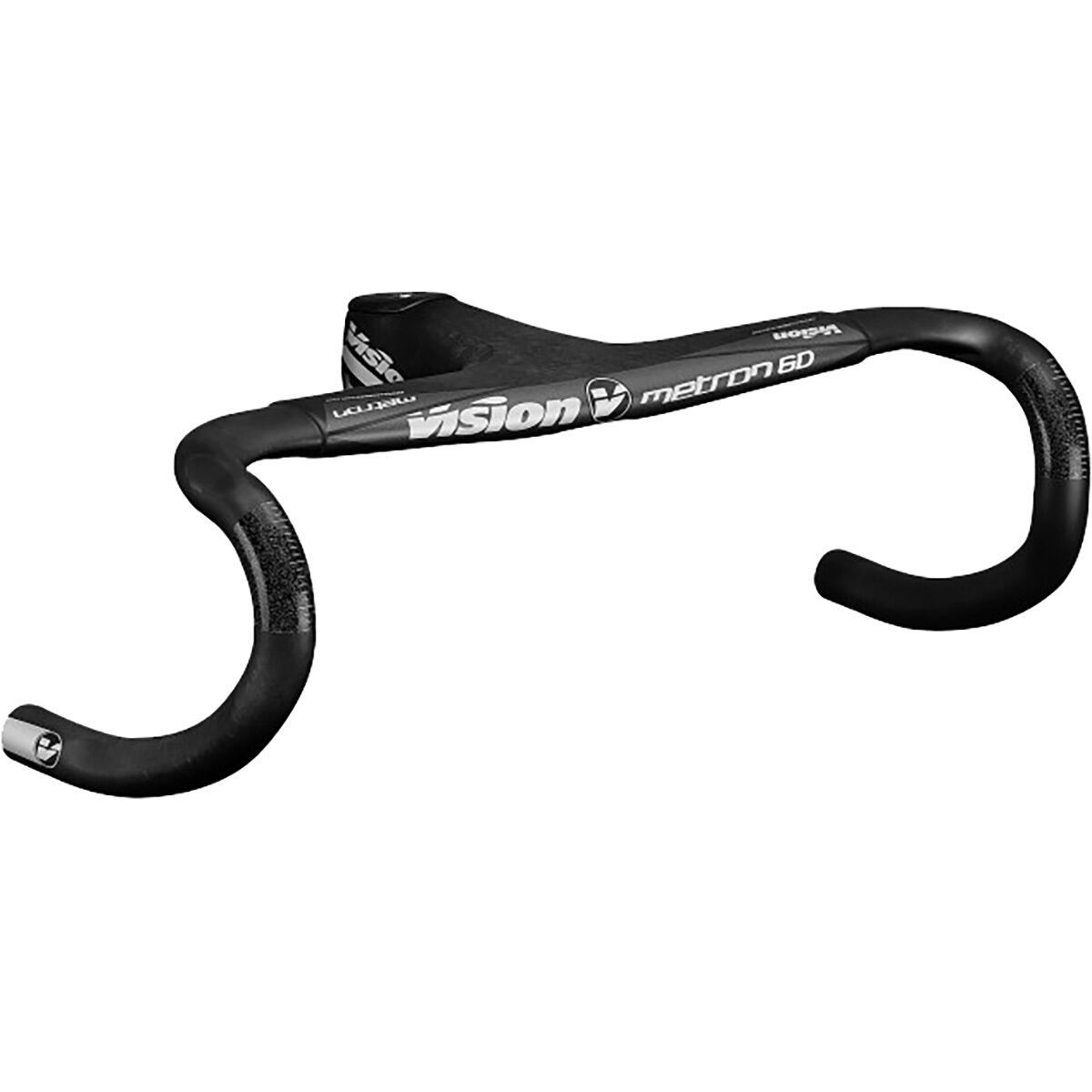 Vision Metron 6D Integrated Bar Black, 130mmx42cm