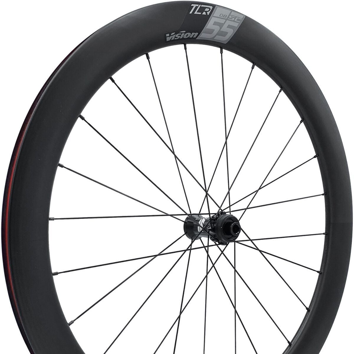 Image of Vision SC55 TL 700c Carbon Disc Wheelset Black, 12x100x12x142mm, 3-Pawl XDR