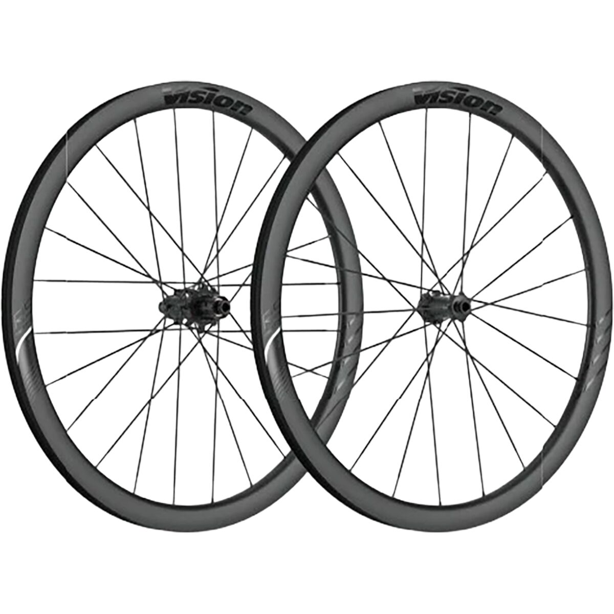 Vision Vision METRON RS 37 Wheelset Black, HG