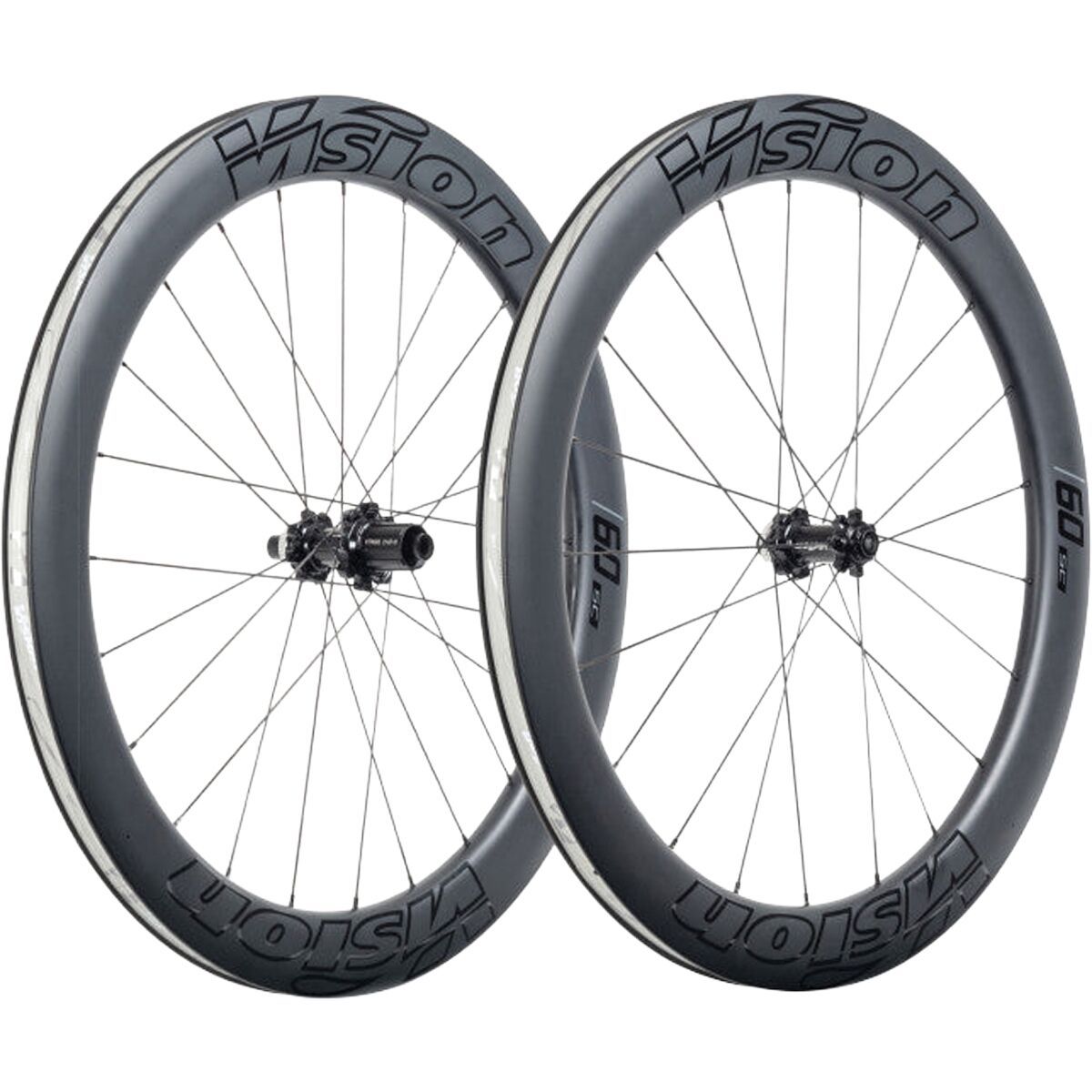 Image of Vision SC60 TL i21 Wheelset Black, HG
