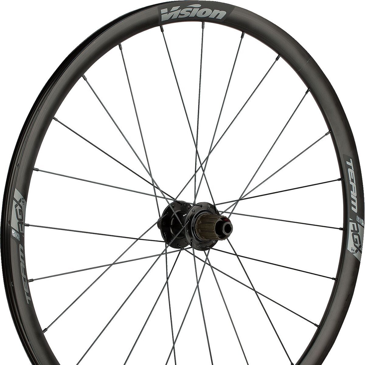 Image of Vision Team 30 i23 TL 700c Wheelset Black, XDR