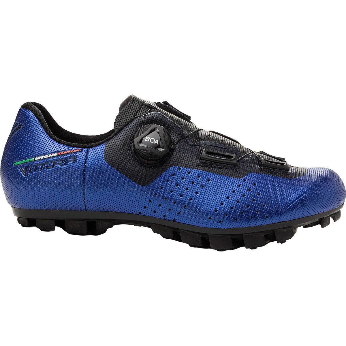 Image of Vittoria Cycling Shoes Alise Mountain Bike Shoe Blue/Black, 40.5