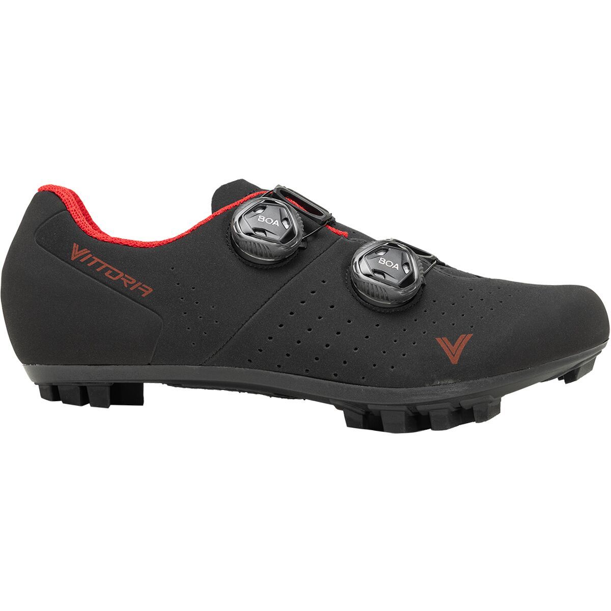 Vittoria Cycling Shoes KOM Cycling Shoe Black/Red, 38.5