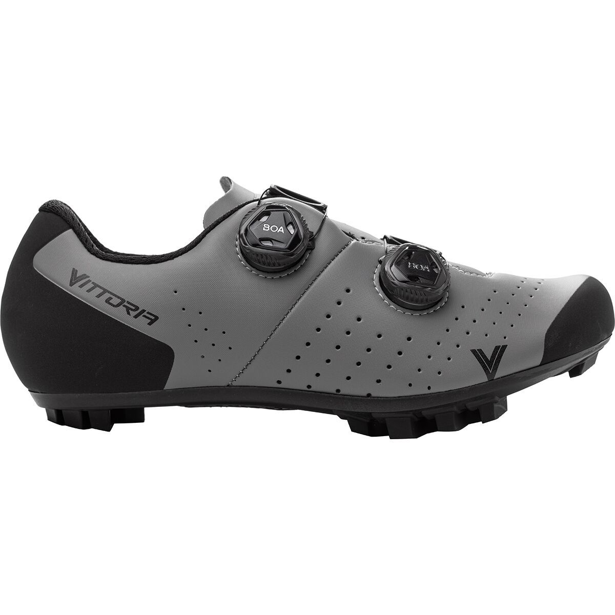 Vittoria Cycling Shoes KOM Cycling Shoe Grey/Black, 48.0