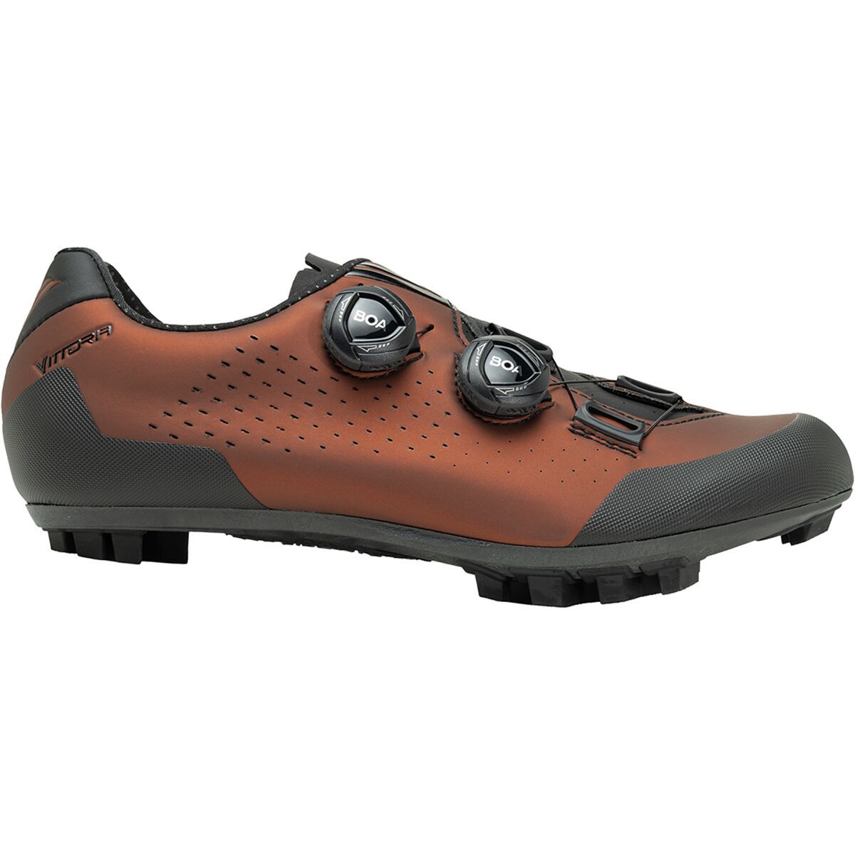 Vittoria Cycling Shoes Nox Cycling Shoe Bronze/Black, 40.5