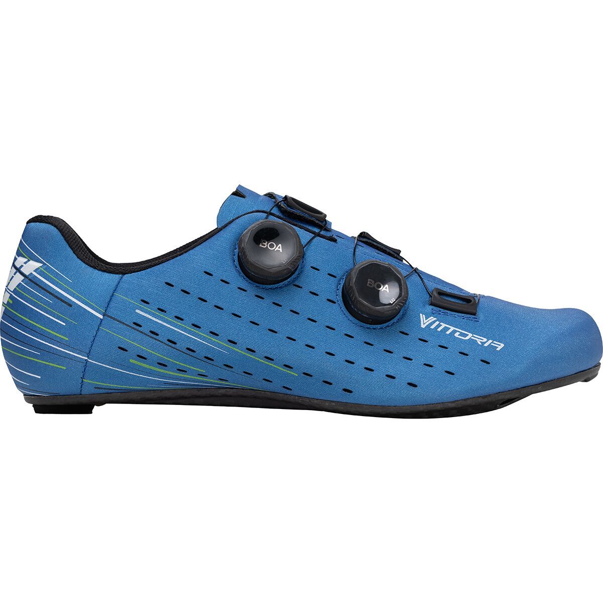 Vittoria Cycling Shoes Nuvola Cycling Shoe Blue/Green, 42.5