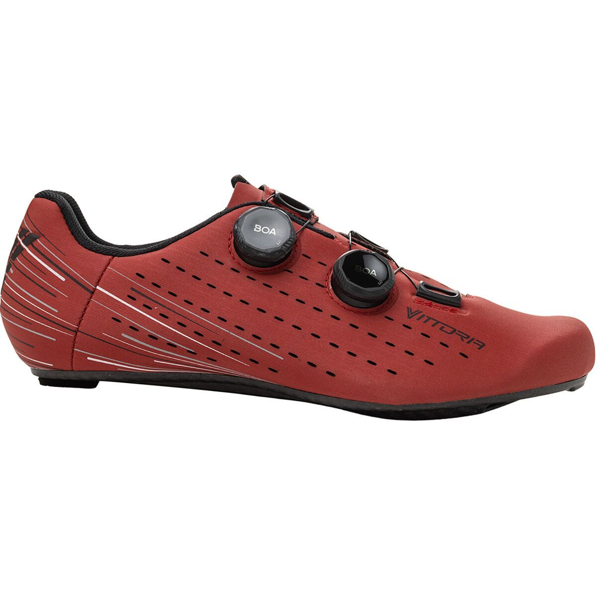 Vittoria Cycling Shoes Nuvola Cycling Shoe Red/Black, 45.5