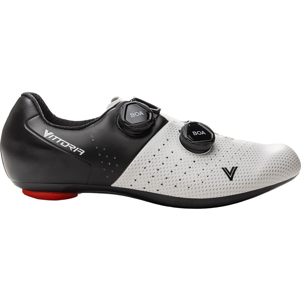 Image of Vittoria Cycling Shoes Veloce Cycling Shoe White/Black, 38.0