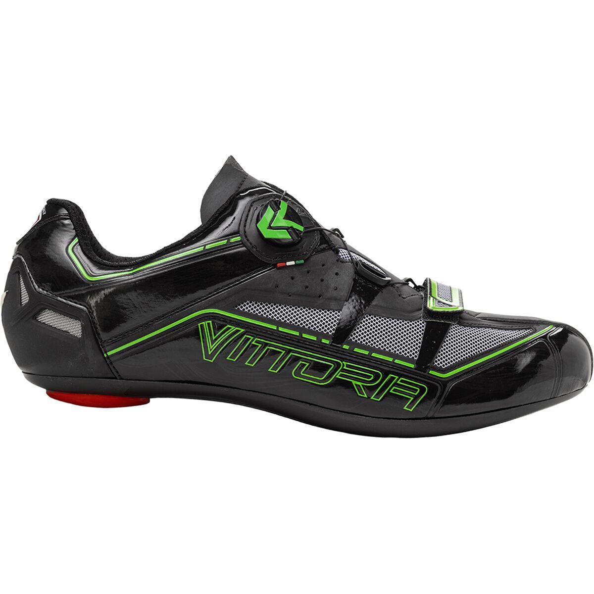 Vittoria Cycling Shoes V Spirit Cycling Shoe Black, 47-R/48.5-L