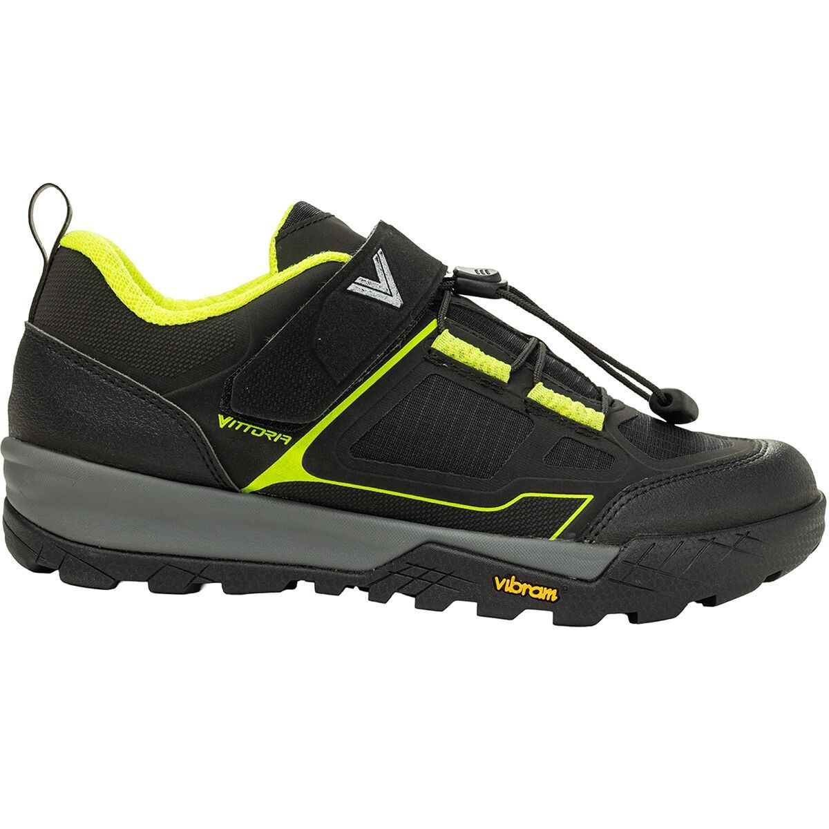 Vittoria Cycling Shoes XPLR Cycling Shoe Black/Yellow, 37.0