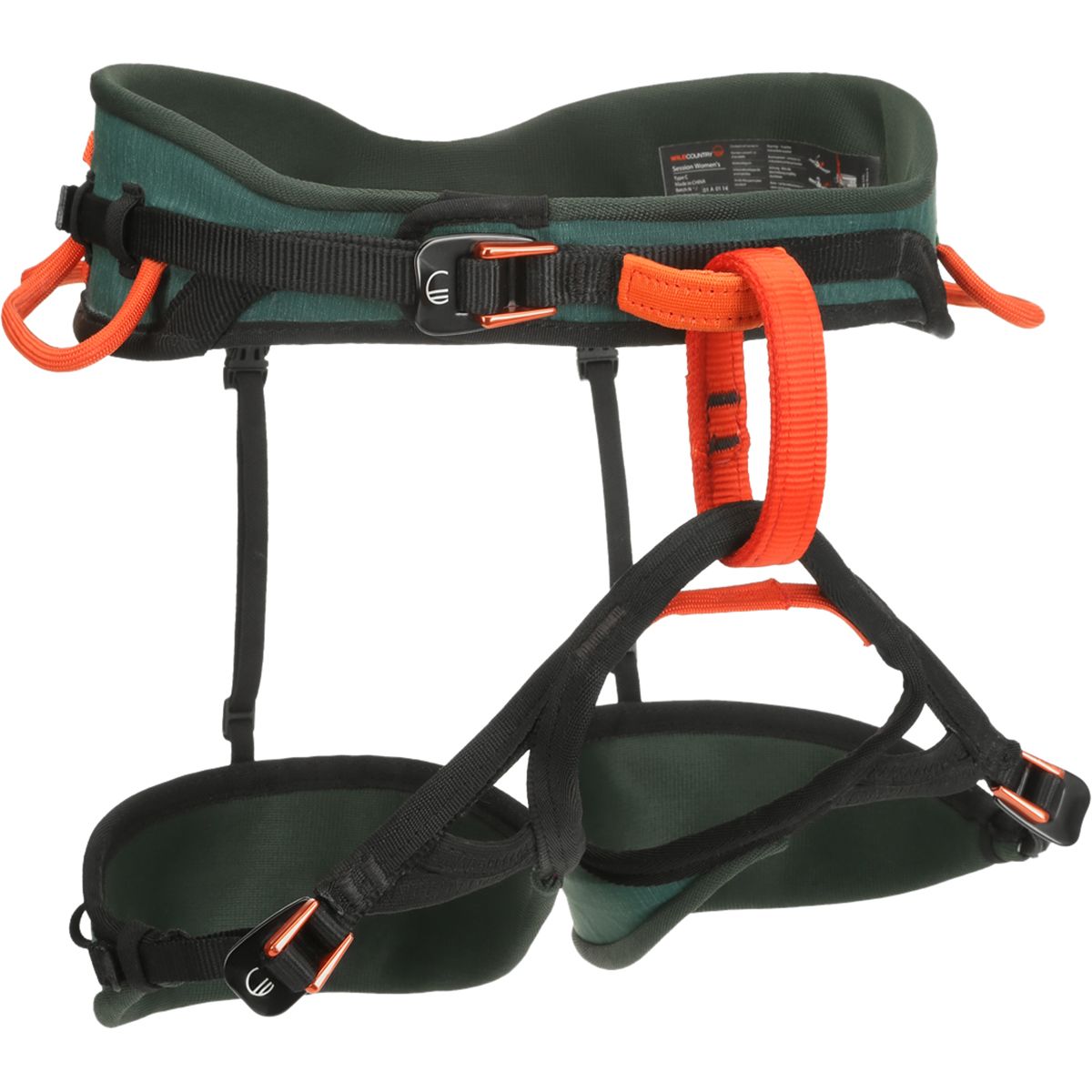 Image of Wild Country Session Harness - Men's Alloro/Orange, XL