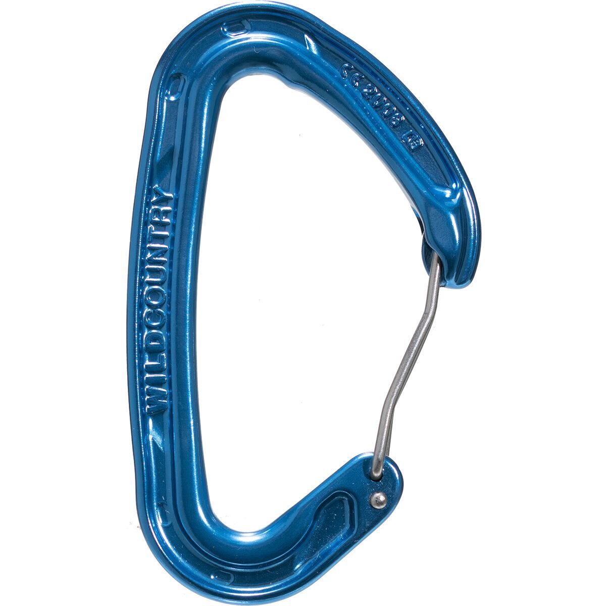 Image of Wild Country Helium 3.0 Carabiner Blue, One Size