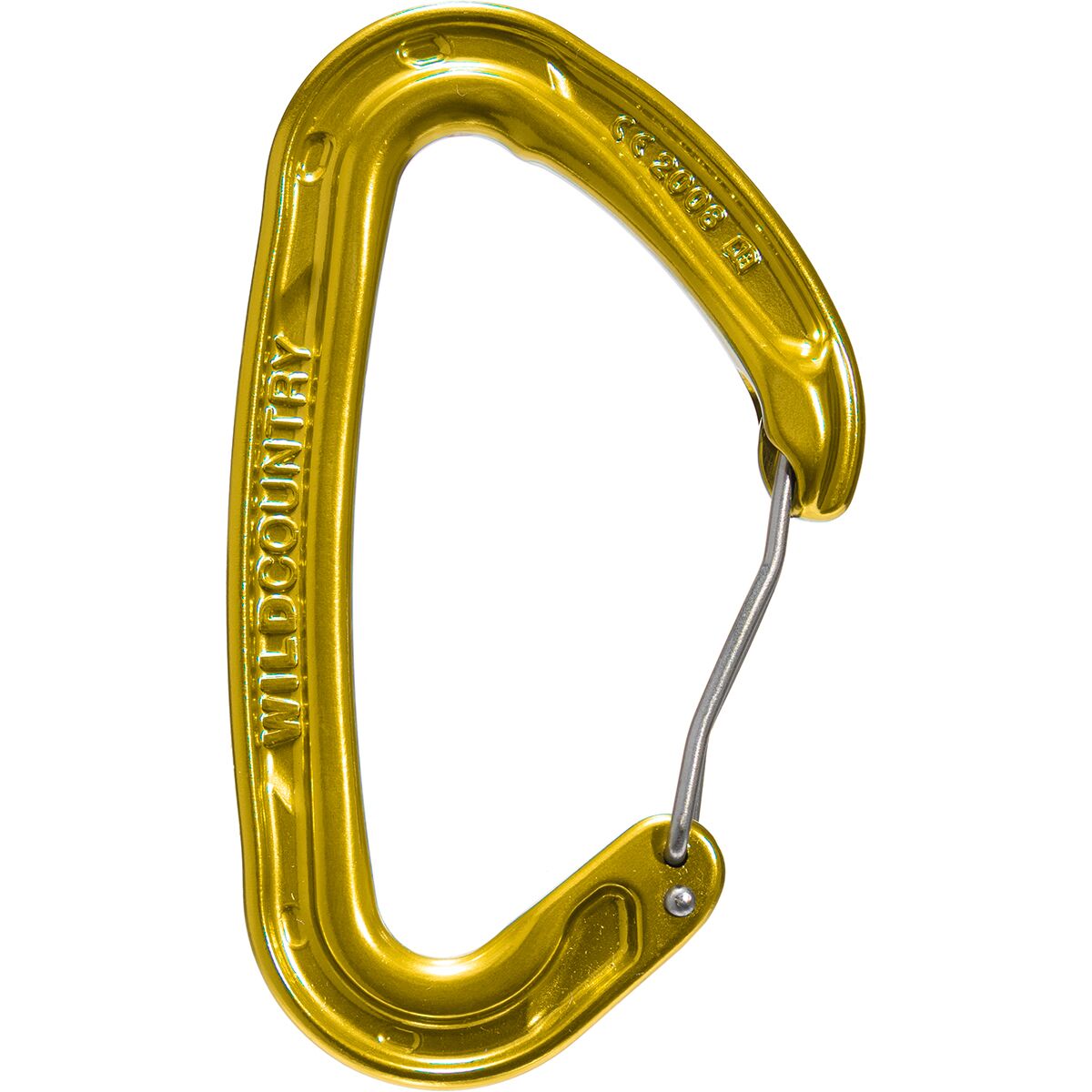Image of Wild Country Helium 3.0 Carabiner Gold, One Size