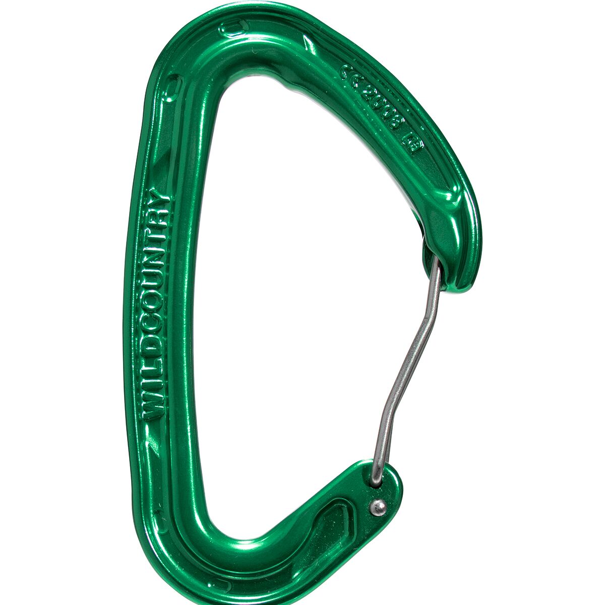 Image of Wild Country Helium 3.0 Carabiner Green, One Size
