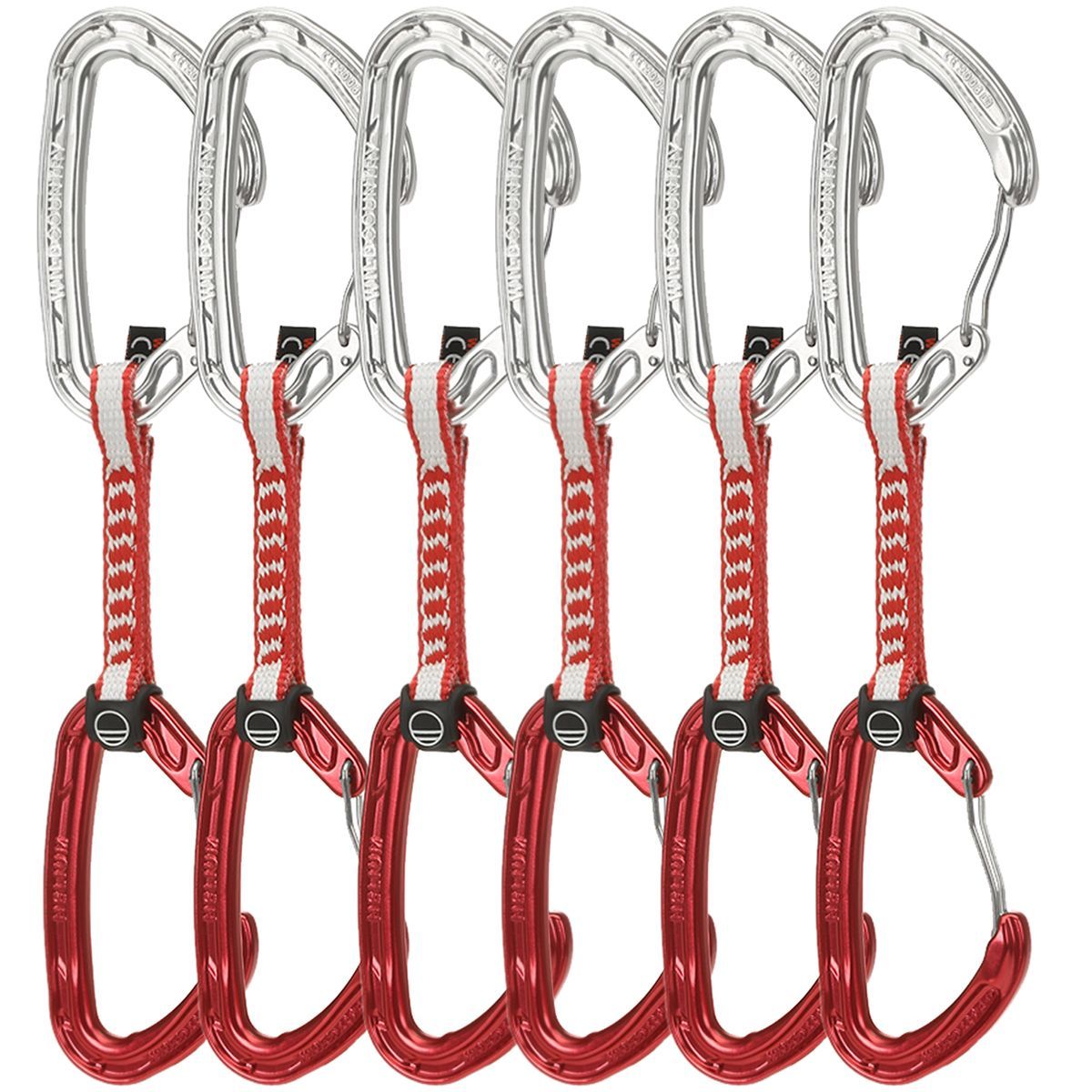 Image of Wild Country Helium Quickdraw - 6-Pack Red, 10cm