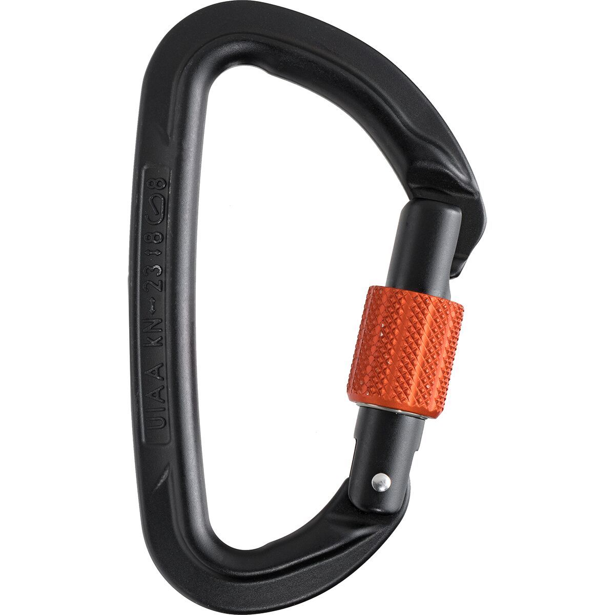 Image of Wild Country Session Screw Gate Black/Tangerine, One Size