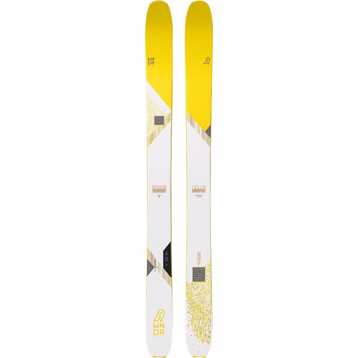 WNDR Reason 120 Ski - 2022 Camber 170cm