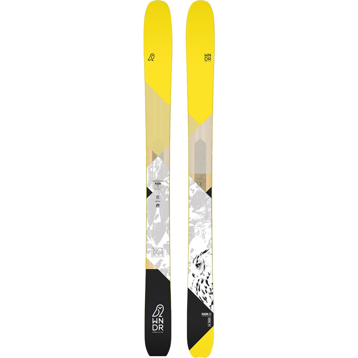 WNDR Reason 120 Ski - 2023 Camber 191cm