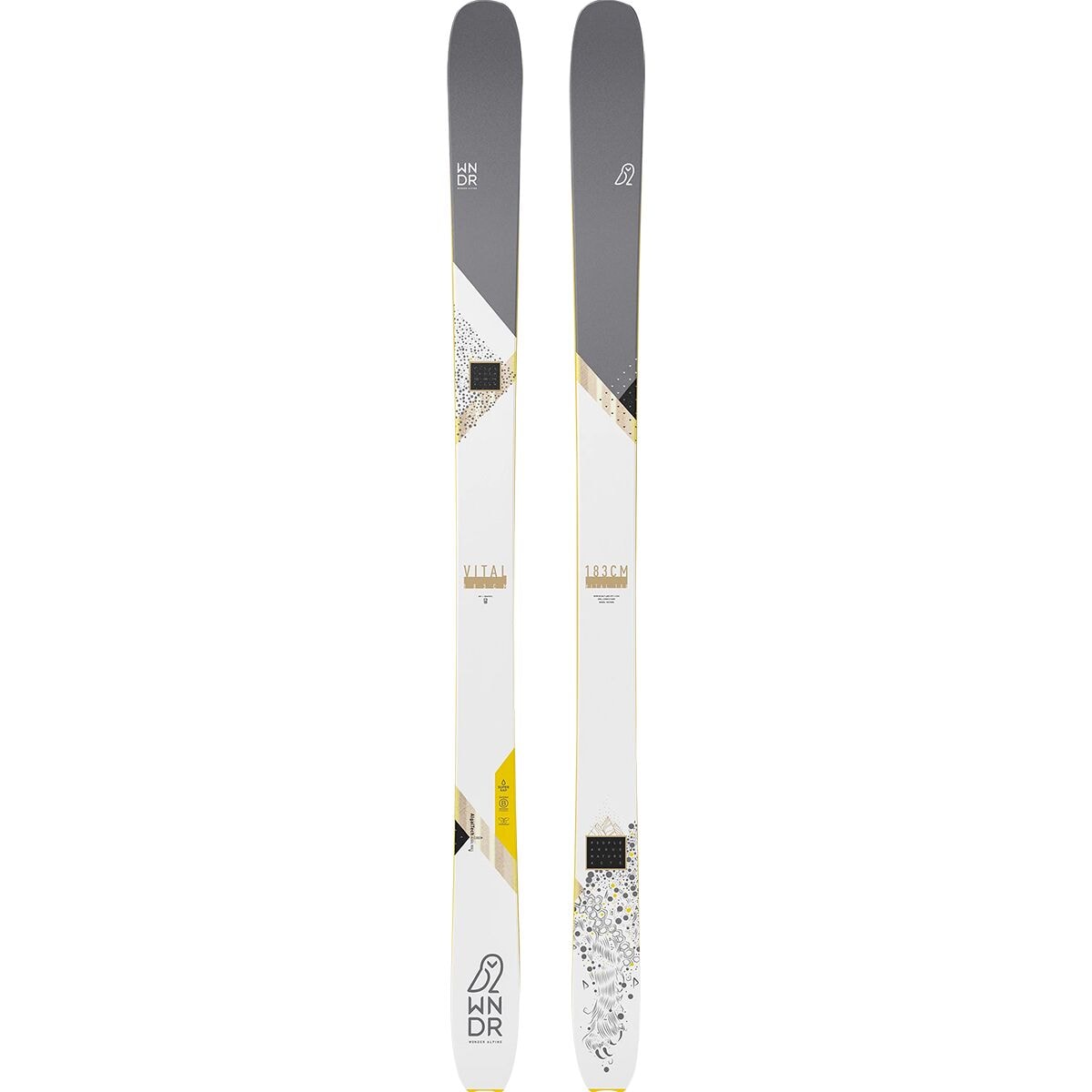 WNDR Vital 100 Ski - 2022 Camber 176cm