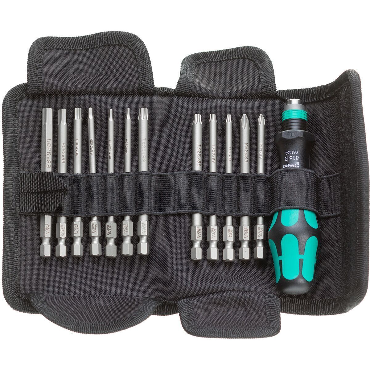 Image of Wera Bicycle Set 2 Screwdriver Tool Set One Color, 13 Piece Set