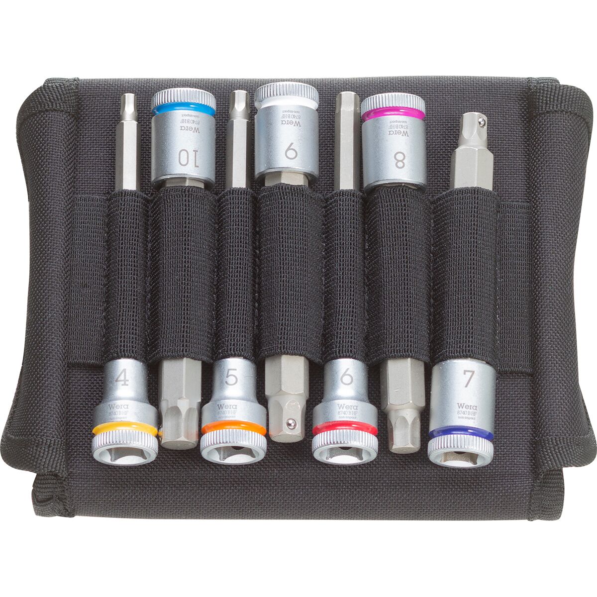 Wera Wera Zyklop Bit Socket - 7 Piece One Color, 3/8in Drive