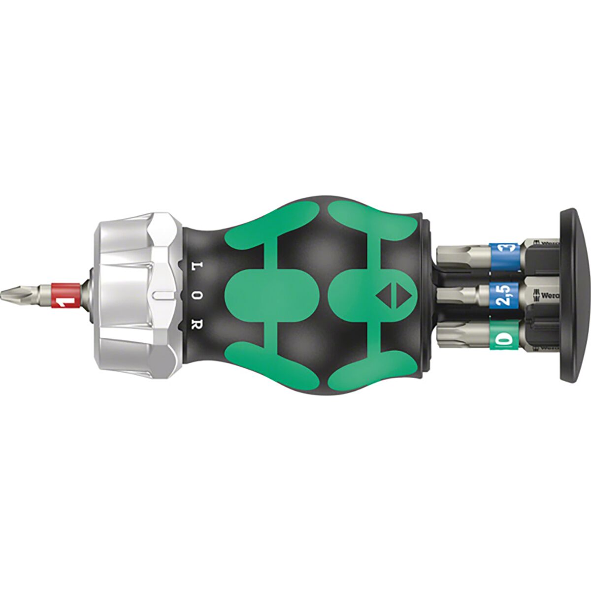Wera Wera Bicycle Set 5 - Stubby Ratchet and Bits Tool Set One Color, 7 Piece Set