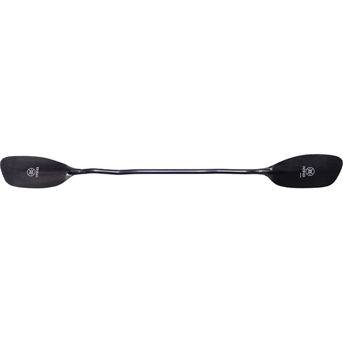 Image of Werner Sho-Gun Carbon Paddle - Bent Shaft Black, Standard,197-R45