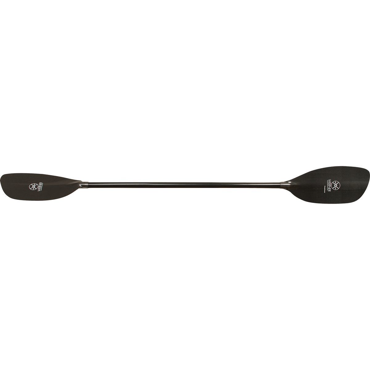 Image of Werner Powerhouse Carbon Paddle - Straight Shaft Black, Standard,197-R30