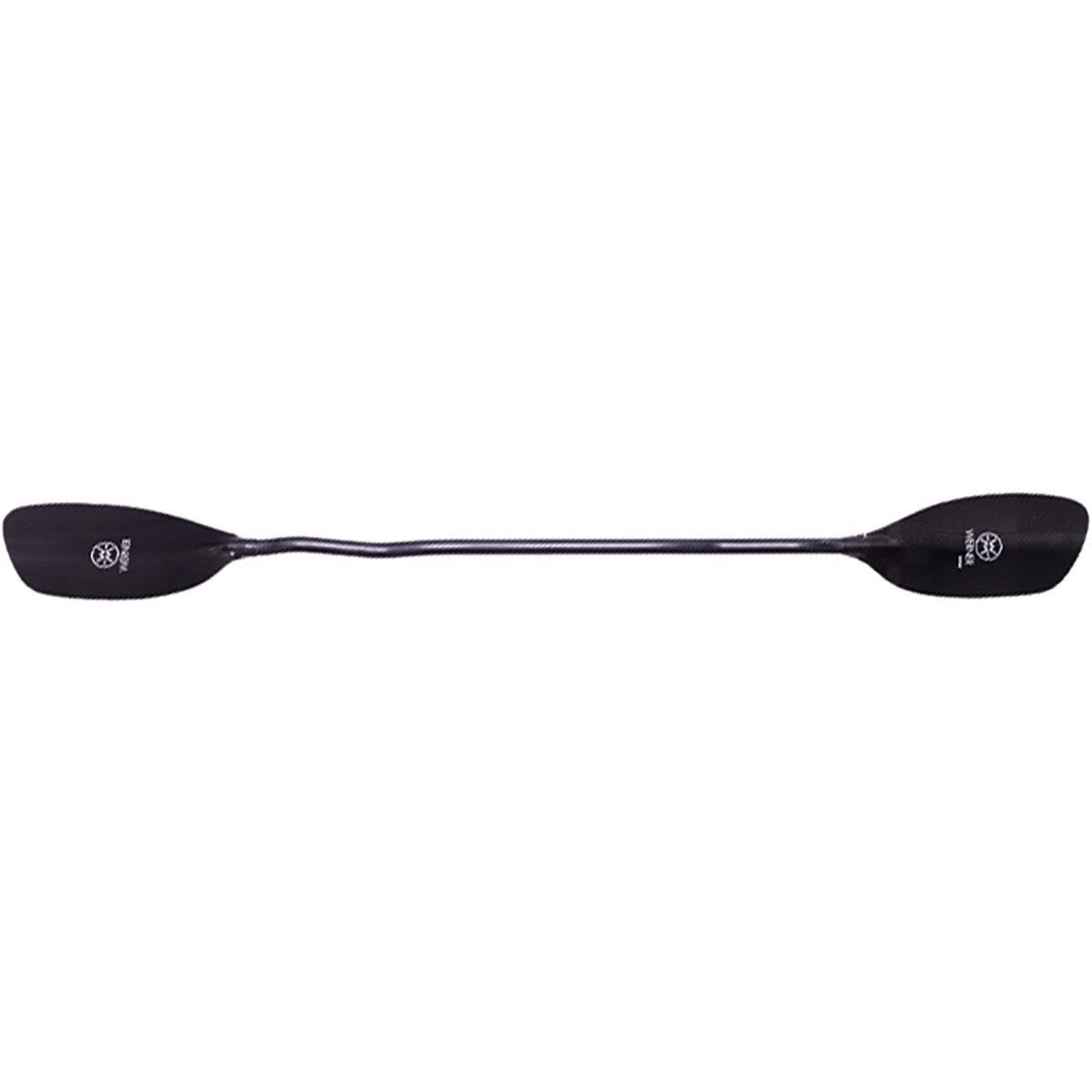 Image of Werner Sherpa Carbon Paddle - Bent Shaft Black, Standard,194-R30