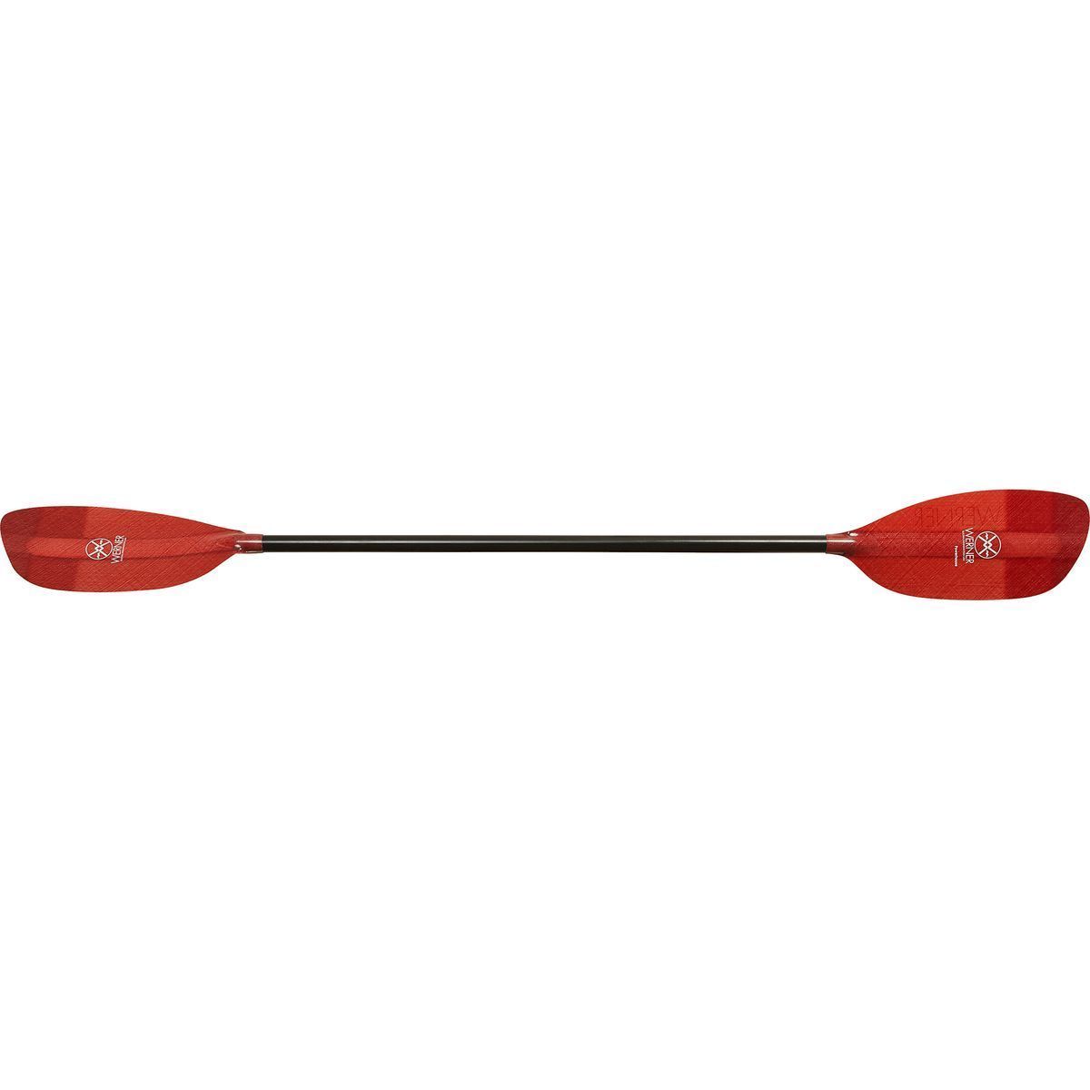 Image of Werner Powerhouse Fiberglass Paddle - Straight Shaft Red, Standard,200-R45