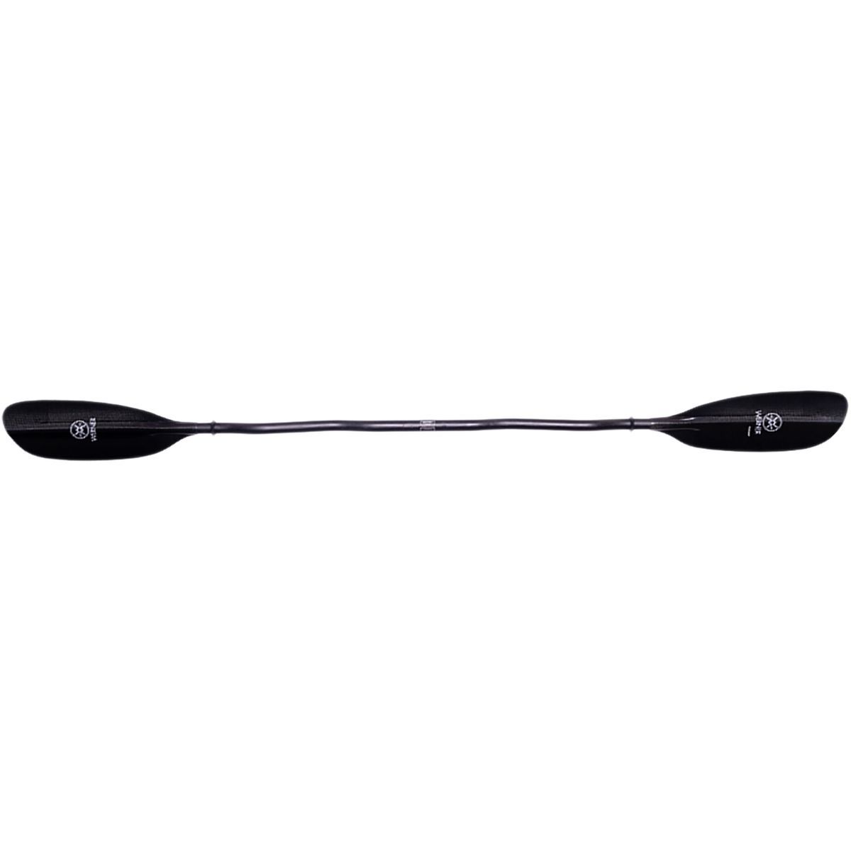 Werner Ikelos Carbon 2-Piece Paddle - Bent Shaft Black, Standard,205cm