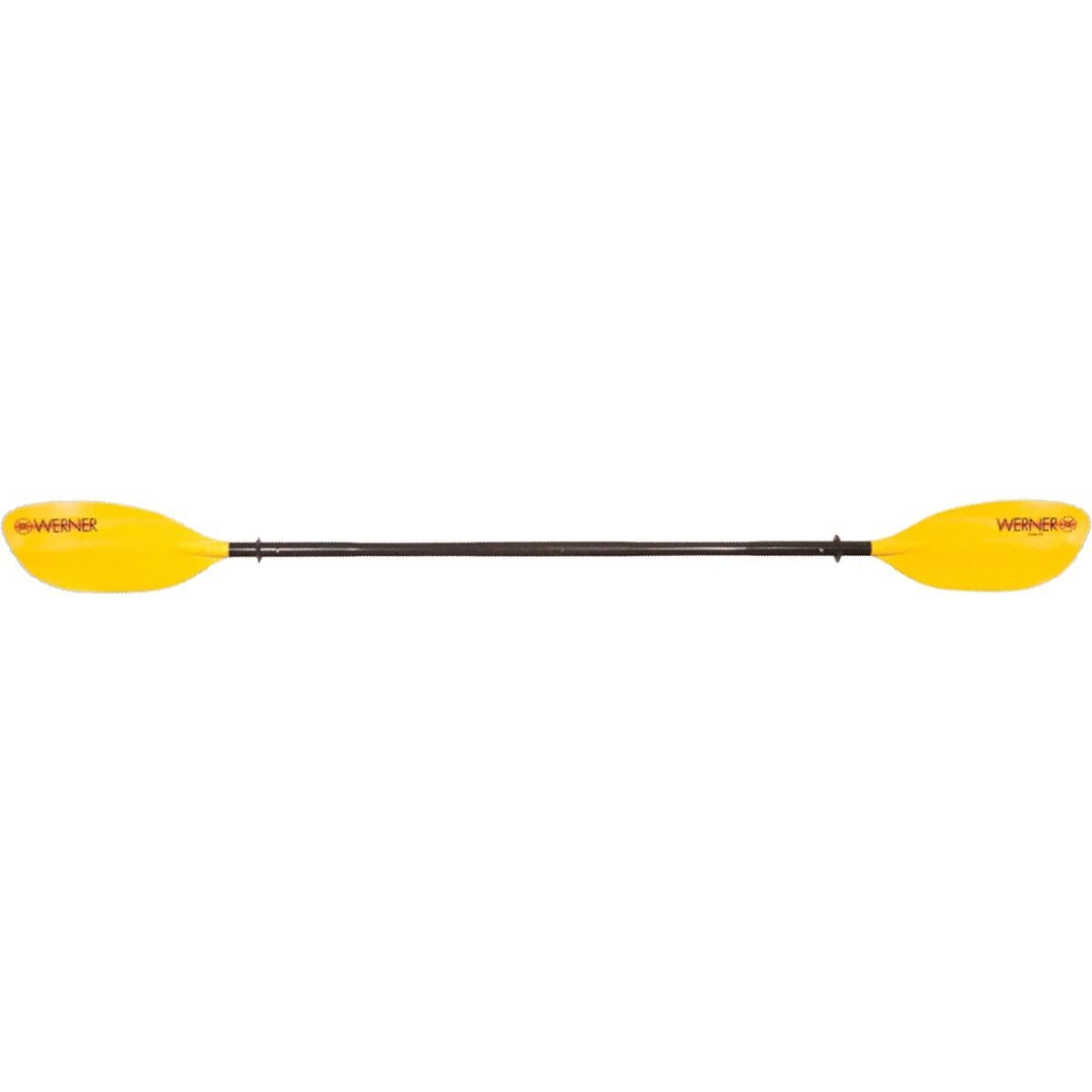Image of Werner Tybee FG 4-Piece Paddle - Straight Shaft Yellow, Standard,230cm