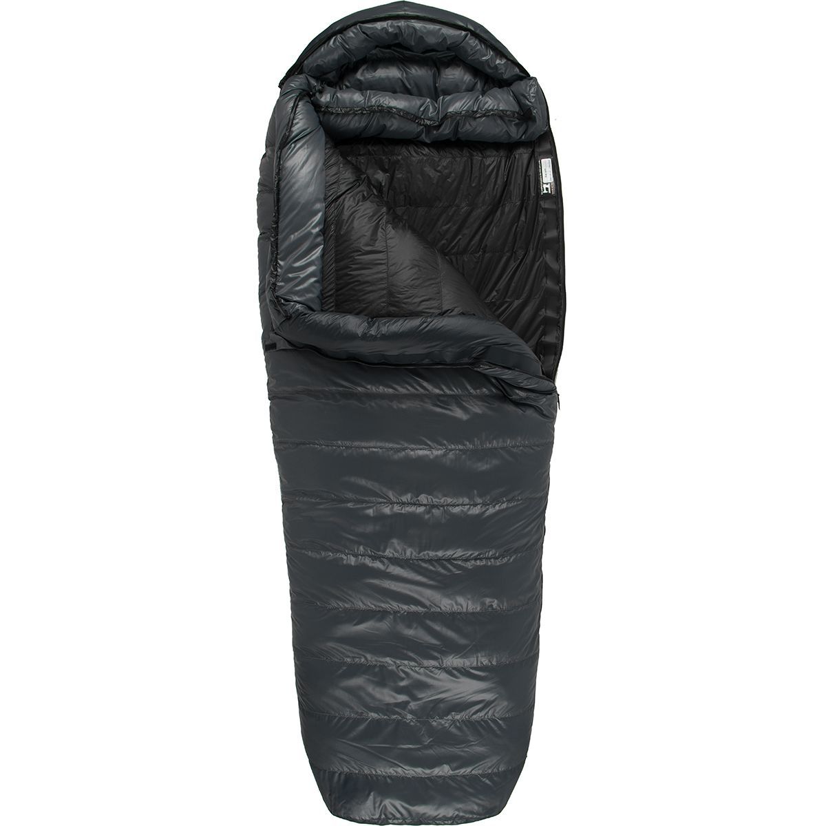 Image of Western Mountaineering Sequoia MF Sleeping Bag: 5F Down Grey, 6ft/Right Zip