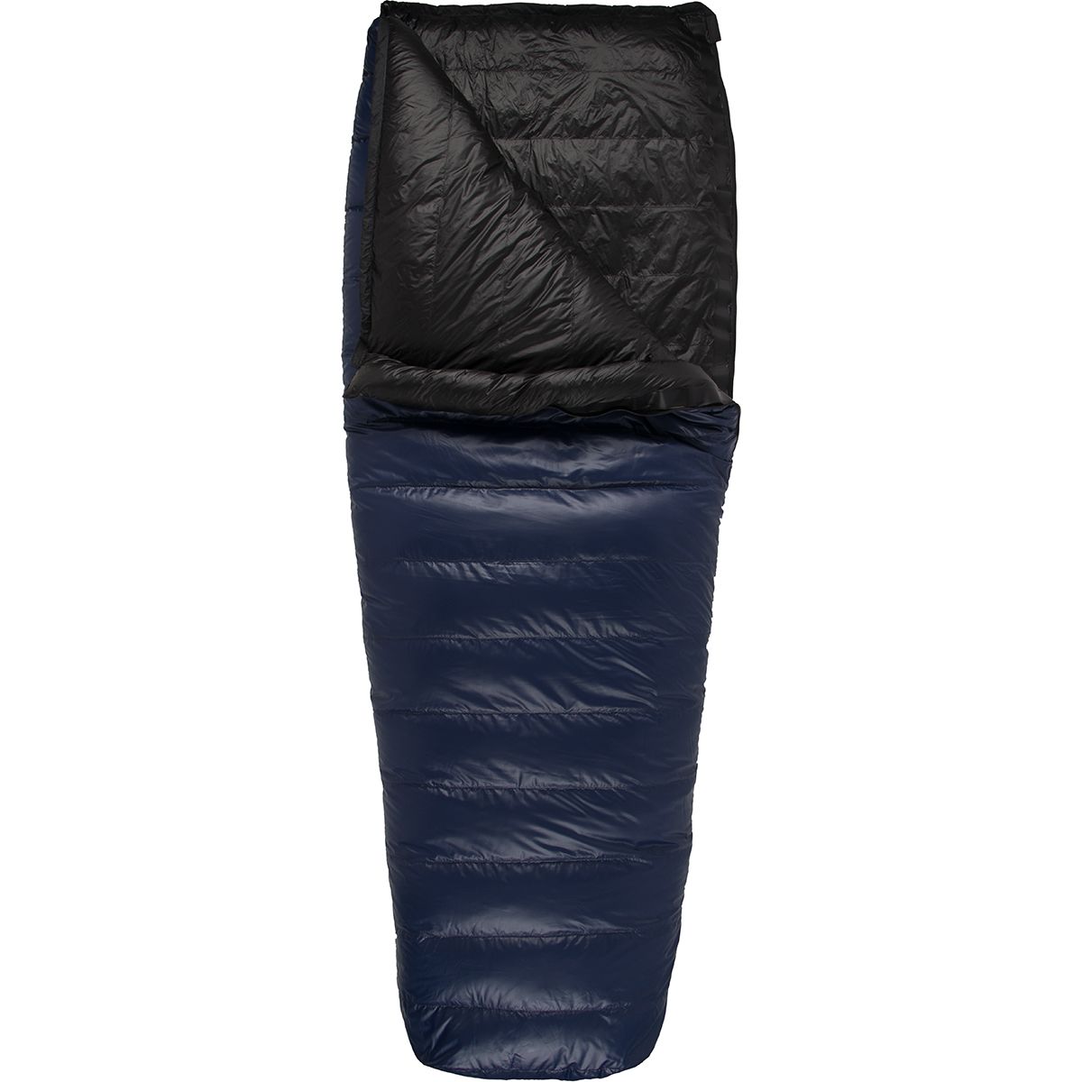 Image of Western Mountaineering Ponderosa MF Sleeping Bag: 15F Down Navy Blue, 7ft