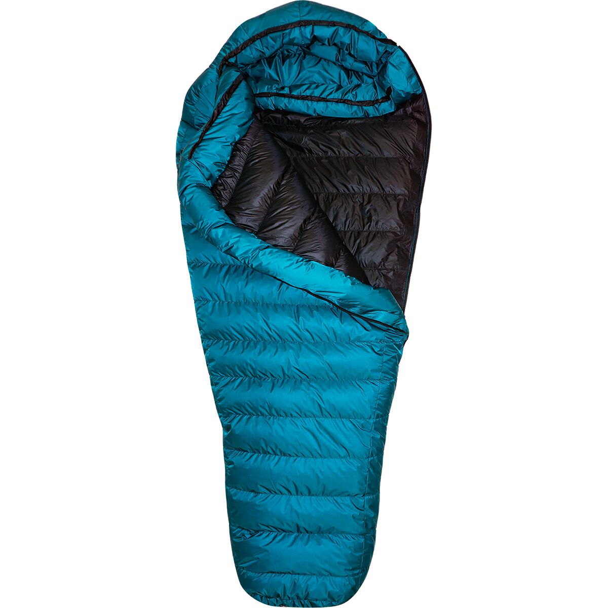 Image of Western Mountaineering Badger StormShield Sleeping Bag Sage/Black, 6ft 6in/Left Zip
