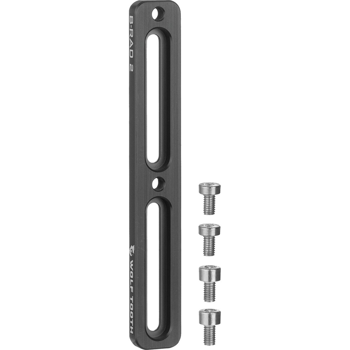 Image of Wolf Tooth Components B-RAD Mounting Base Black, 2 Slot