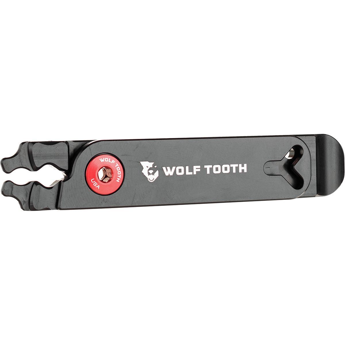 Image of Wolf Tooth Components Pack Pliers - Master Link Combo Pliers Black/Red, One Size