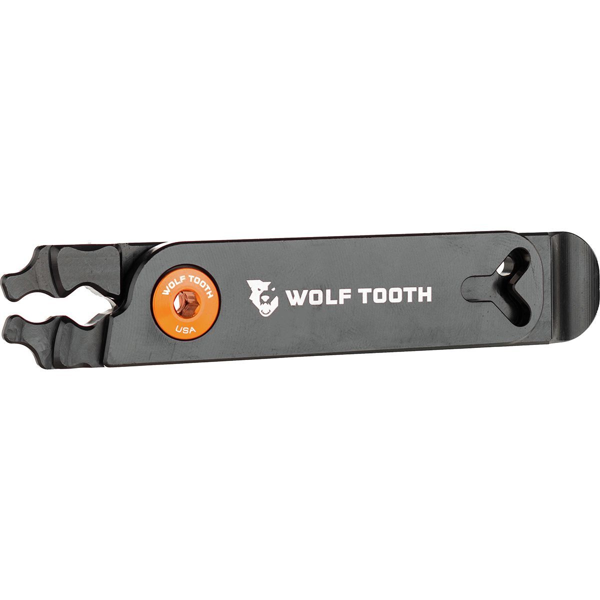 Image of Wolf Tooth Components Pack Pliers - Master Link Combo Pliers Black/Orange, One Size