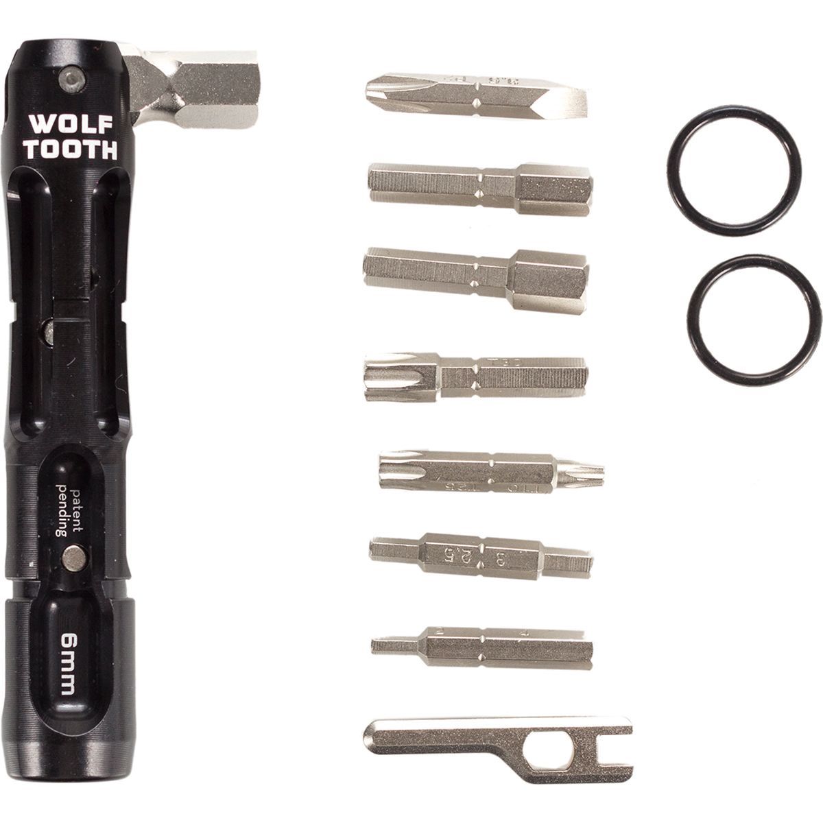 Image of Wolf Tooth Components EnCase System Hex Bit Wrench Multi-Tool Black, One Size
