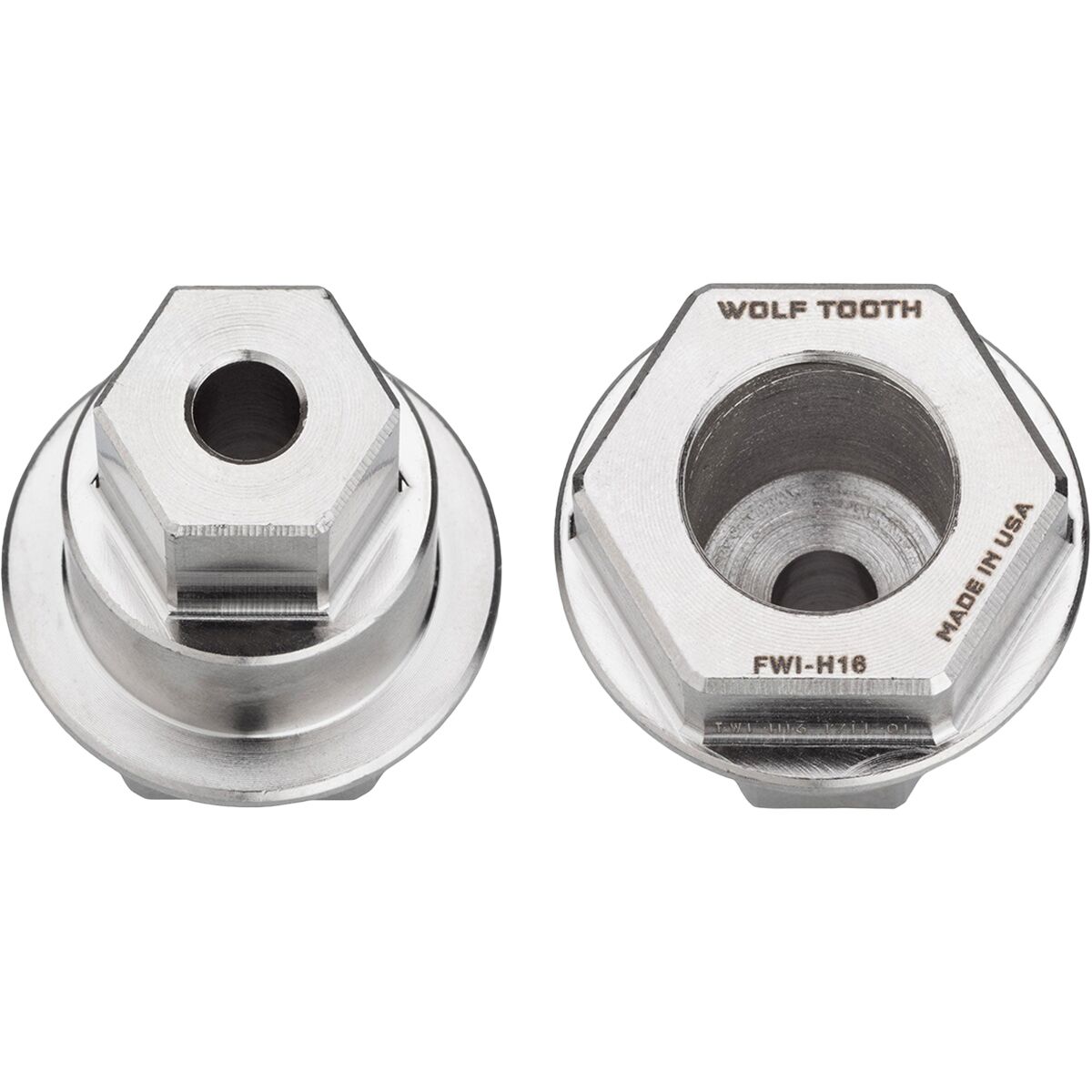 Wolf Tooth Components Wolf Tooth Components Pack Wrench Steel Hex Inserts Silver, 20MM Socket Insert